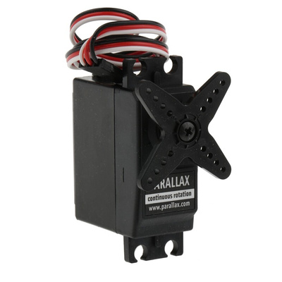 Parallax Inc 4 → 6 V Servo Motor, 50 rpm, 27 Ncm Max Output Torque
