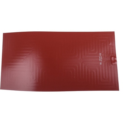 RS PRO Silicone Heater Mat, 80 W, 200 x 400mm, 12 V dc