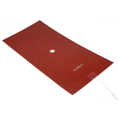 RS PRO Silicone Heater Mat, 533 W, 200 x 400mm, 240 V ac