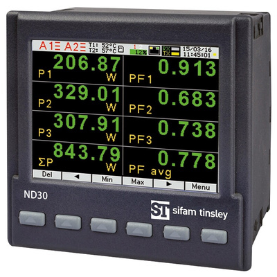 Sifam Tinsley LCD TFT Energy Meter, Type Electrical
