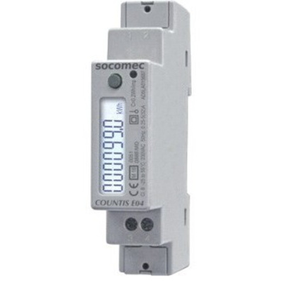 Socomec 1 Phase LCD Energy Meter