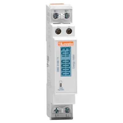 Lovato 1 Phase LCD Energy Meter