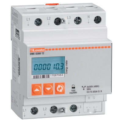 Lovato 3 Phase LCD Energy Meter
