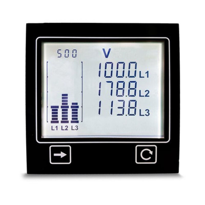 Trumeter 3 Phase LCD Energy Meter