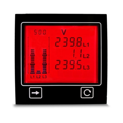 Trumeter 3 Phase LCD Energy Meter