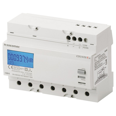 Socomec 3 Phase LCD Energy Meter