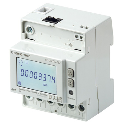 Socomec 3 Phase LCD Energy Meter