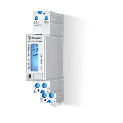 Finder 1 Phase LCD Energy Meter