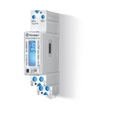 Finder 1 Phase LCD Energy Meter