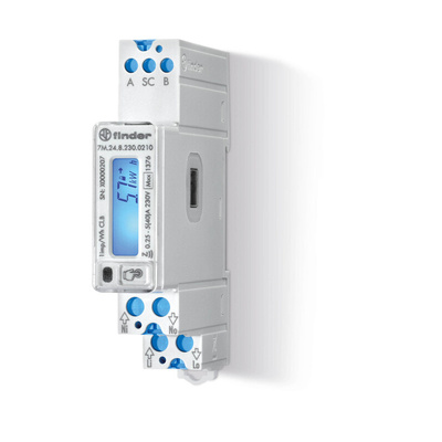 Finder 1 Phase LCD Energy Meter