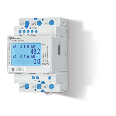 Finder 3 Phase LCD Energy Meter