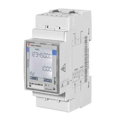 Carlo Gavazzi 1 Phase LCD Energy Meter