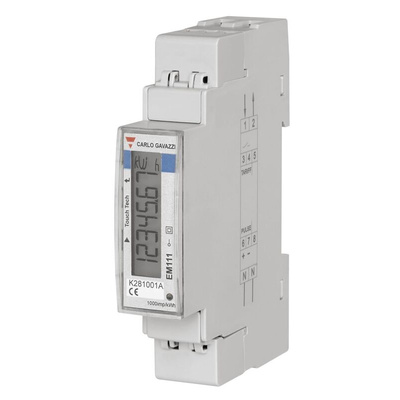 Carlo Gavazzi 1 Phase LCD Energy Meter