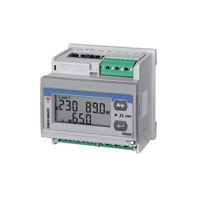 Carlo Gavazzi 3 Phase LCD Energy Meter