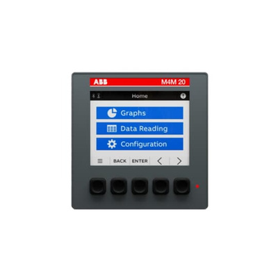 ABB 3 Phase LCD Screen Power Monitoring Device, Type Transformer Connected