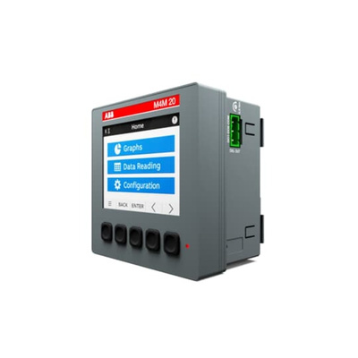 ABB 3 Phase LCD Screen Power Monitoring Device, Type Transformer Connected