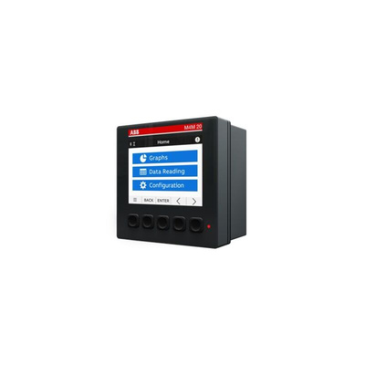 ABB 3 Phase LCD Screen Power Monitoring Device, Type Transformer Connected