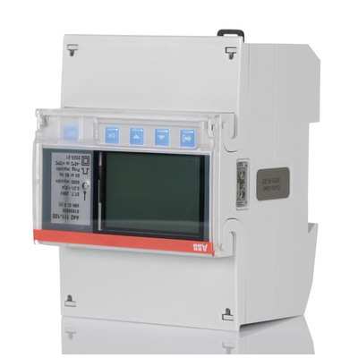 ABB 1 Phase LCD Energy Meter, Type Transformer Connected