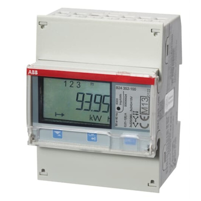 ABB 3 Phase LCD Energy Meter, Type