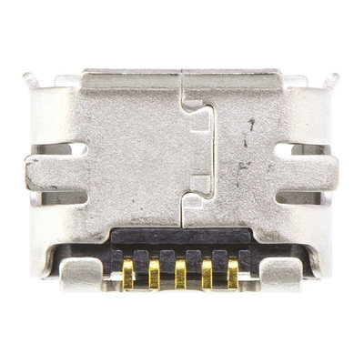Molex USB Connector, SMT, Socket 2.0 B, Solder, Right Angle
