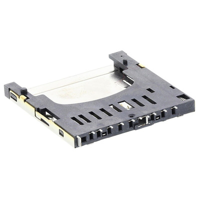 Amphenol ICC 10 Way SD Card Memory Card Connector With Solder Termination