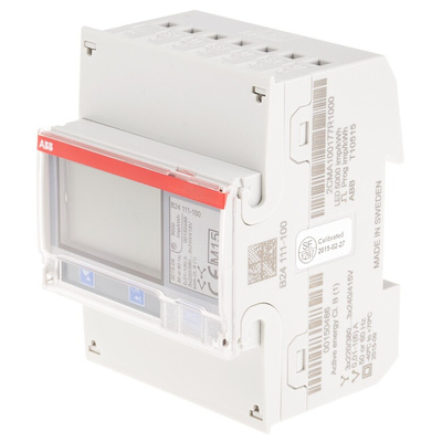 ABB 3 Phase LCD Energy Meter, Type Transformer Connected