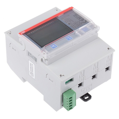 ABB 3 Phase LCD Energy Meter, Type Transformer Connected