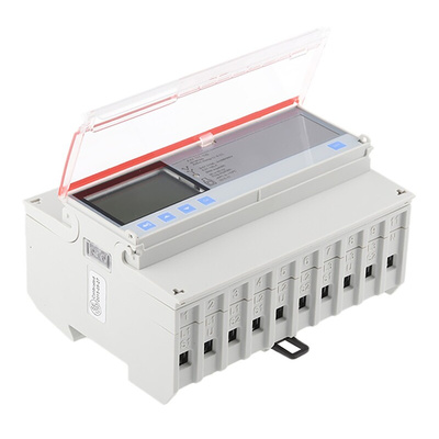 ABB 3 Phase LCD Energy Meter, Type Transformer Connected