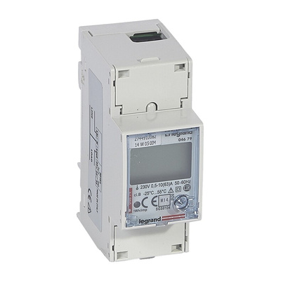 Legrand 1 Phase LCD Energy Meter, Type Electronic