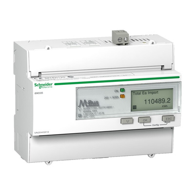Schneider Electric 3 Phase LCD Energy Meter, Type Electronic