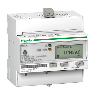 Schneider Electric 3 Phase LCD Energy Meter, Type Electronic