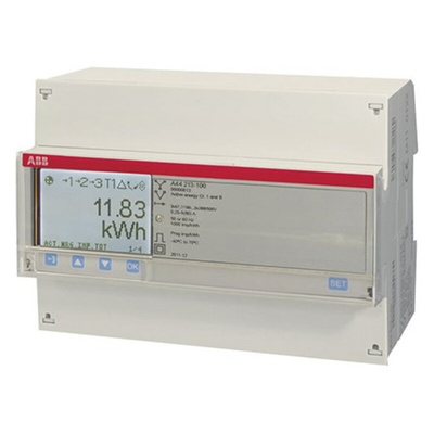 ABB 3 Phase LCD Energy Meter, Type Electromechanical