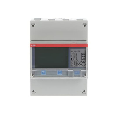 ABB 3 Phase LCD Energy Meter, Type Electromechanical