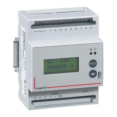 Legrand 1, 3 Phase LCD Energy Meter, Type Electronic