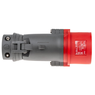 Legrand, Hypra IP44 Red Cable Mount 3P + N + E Industrial Power Plug, Rated At 16A, 415 V