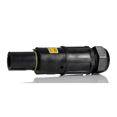 ITT Cannon, Veam Powerlock Black Cable Mount Industrial Power Socket, Rated At 400A, 1.0 kV