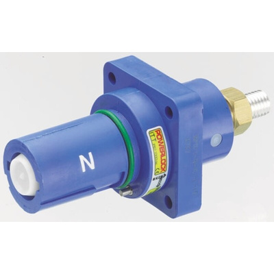 ITT Cannon, Veam Powerlock Panel Mount Industrial Power Socket, Rated At 400A, 1.0 kV