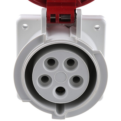 Scame Grey Socket, Rated At 16A, 346 → 415 V
