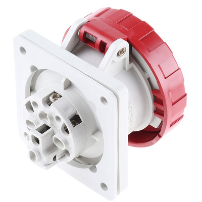 Scame Socket, Rated At 16A, 380 → 415 V
