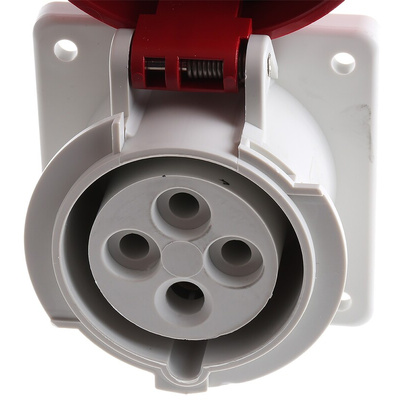 Scame Socket, Rated At 16A, 380 → 415 V