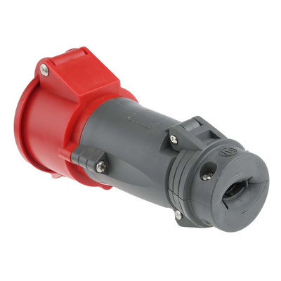 Legrand IP44 Red 3P + N + E Industrial Power Connector Adapter Socket, Rated At 16A, 400 V