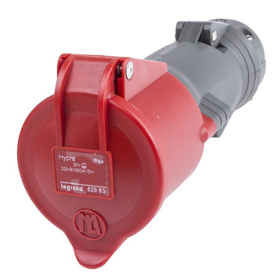 Legrand IP44 Red Socket, Rated At 32A