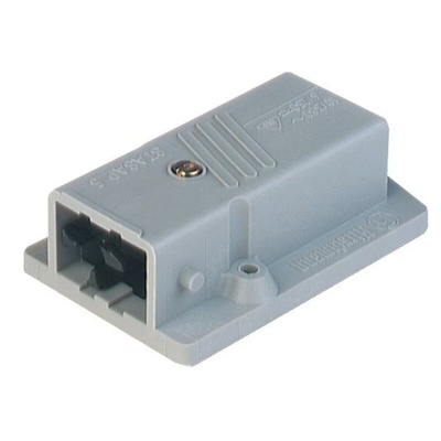 Hirschmann, ST IP54 Blue Panel Mount 5+PE Heavy Duty Power Connector Socket, Rated At 10A, 250 V, 400 V