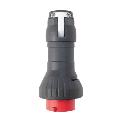 Eaton, GHG IP54, IP66 Black Cable Mount 4P Heavy Duty Power Connector Plug ATEX, Rated At 32A, 415 V