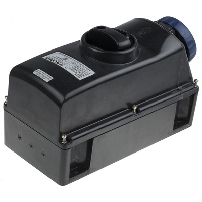 Scame IP66 Blue Surface Mount 2P + E Power Connector Socket ATEX, IECEx, Rated At 16A, 200 → 250 V