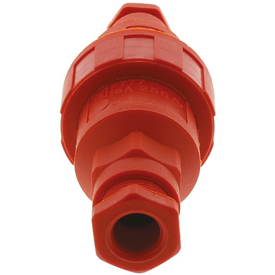 3 Pole IP68 Rating Cable Mount Mains Inline Connector Rated At 16A