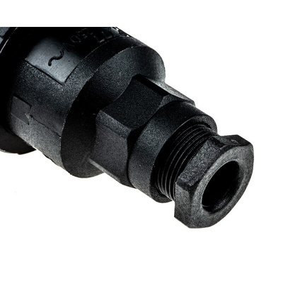 3 Pole IP68 Rating Cable Mount Female/Male Mains Inline Connector Rated At 16A