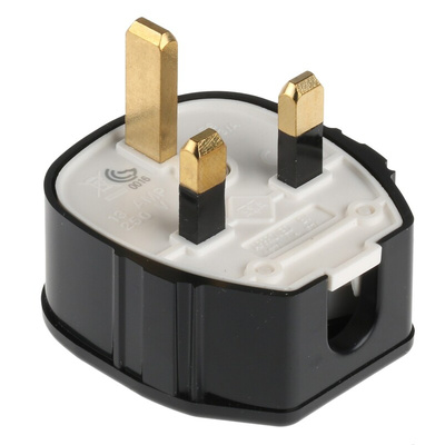 MK Electric UK Mains Plug, 13A, Cable Mount