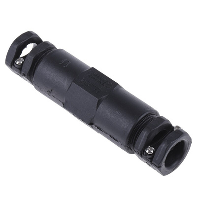 3 Pole IP67 Rating Cable Mount Male Mains Inline Connector Rated At 15A