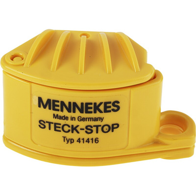 MENNEKES Plug Guard for use with 16 Amps 3 Pole → 125 Amps 5 Pole Panel Mounted & Wall Mounted Inlets, CEE Plugs